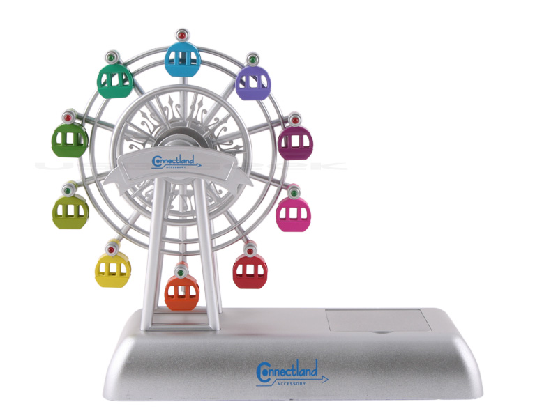 Illustration for article titled USB Ferris Wheel Phone Stand Instead of a Ringtone?